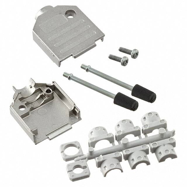 165X02649X Conec  Carcasas traseras para conectores D-Sub en forma de D